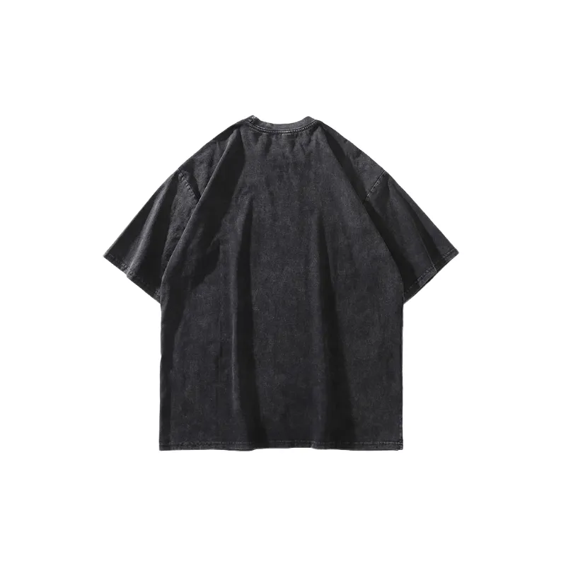 Casual Loose 100% Cotton T Shirt-1