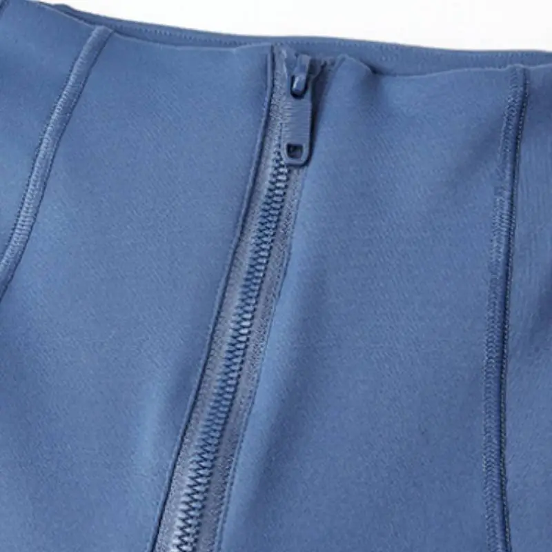 Casual Zipper Sports Pants Women-6
