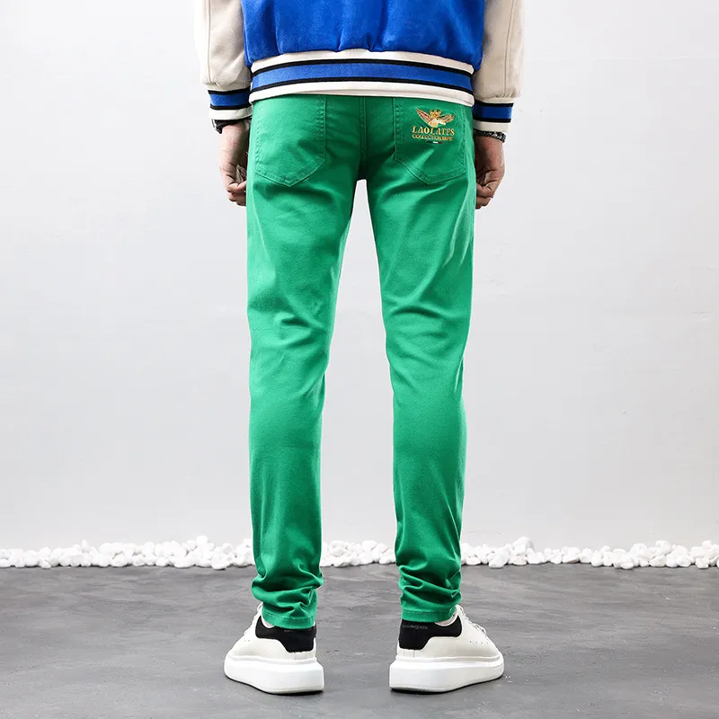 Fashion Embroidered Jeans-2