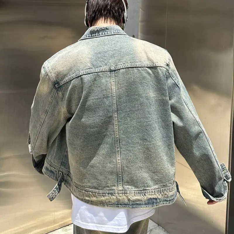 Retro Simple Denim Jacket-2