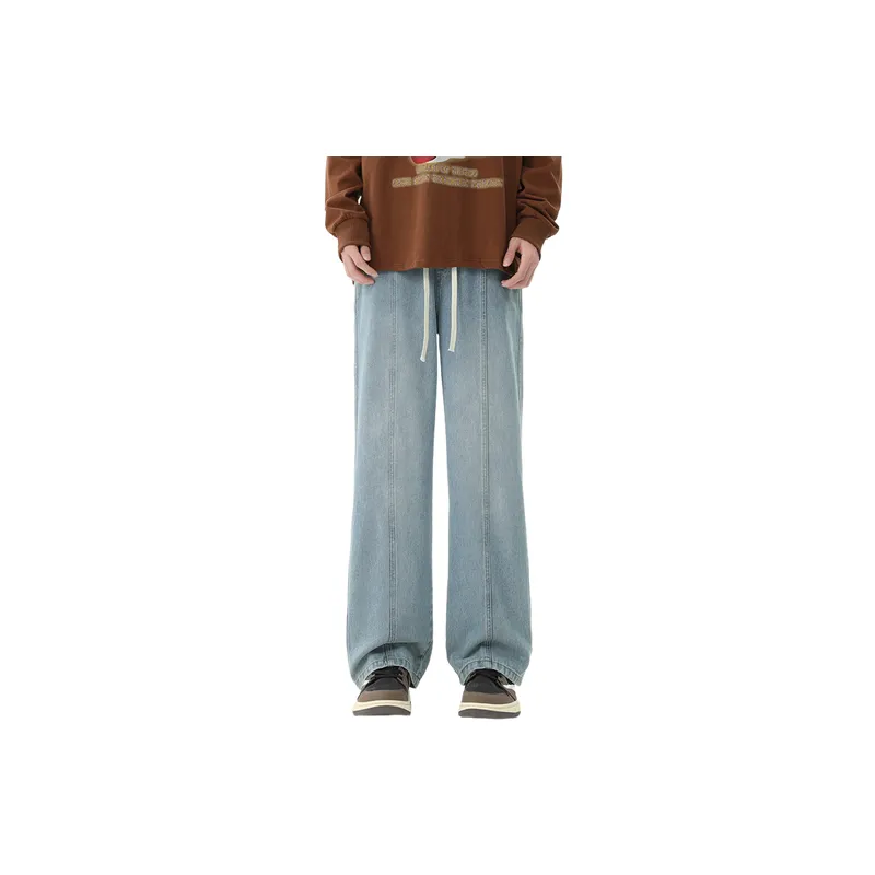 Retro Loose Cotton Casual Pants-2