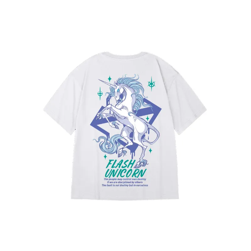 Loose Casual Milk Fiber T Shirt-1