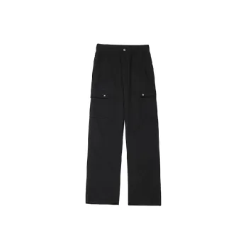 Hip Hop Loose Cotton Blended Fabric Cargo Pants