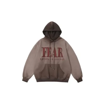 Hiphop West Coast Washed Old Hoodie