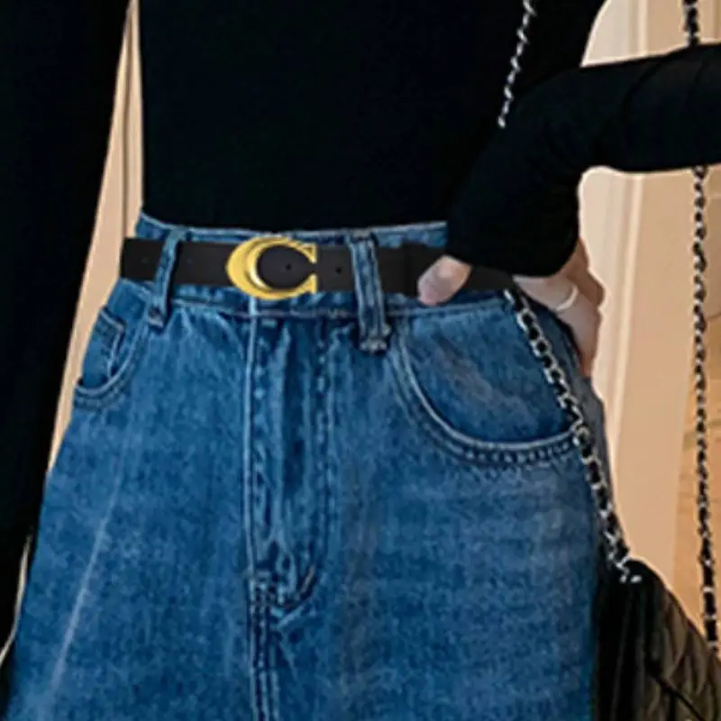 Fashionable Simple Leather Belt-1