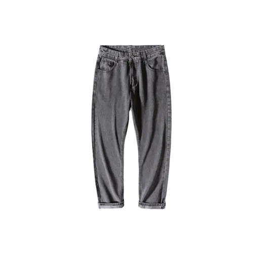 Fashion Retro Simple Jeans Women