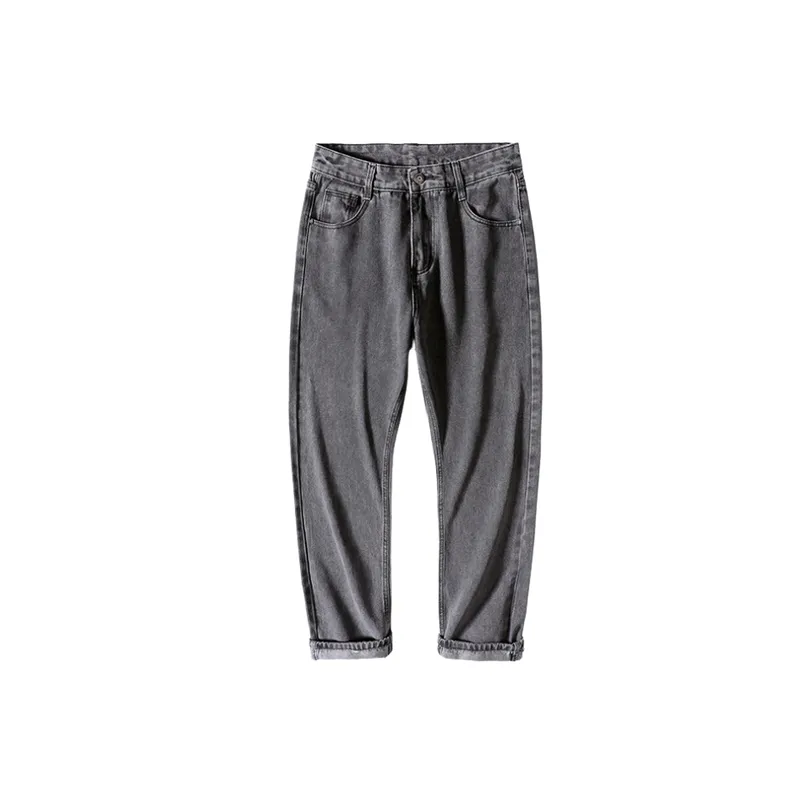 Fashion Simple Loose Jeans-4