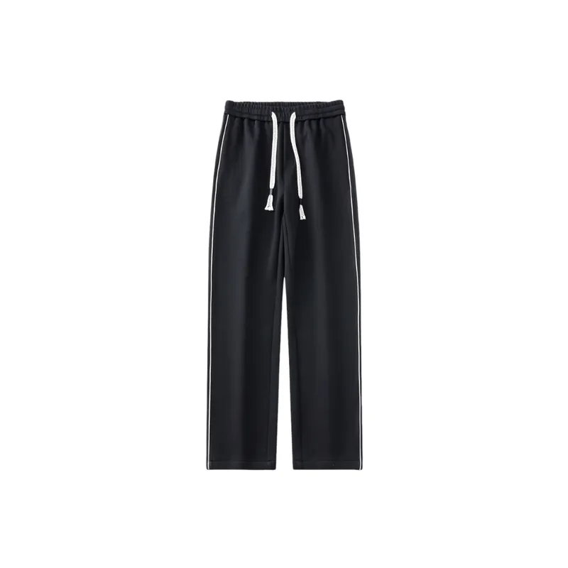 Loose Casual Draping Knitted Sweatpants-0