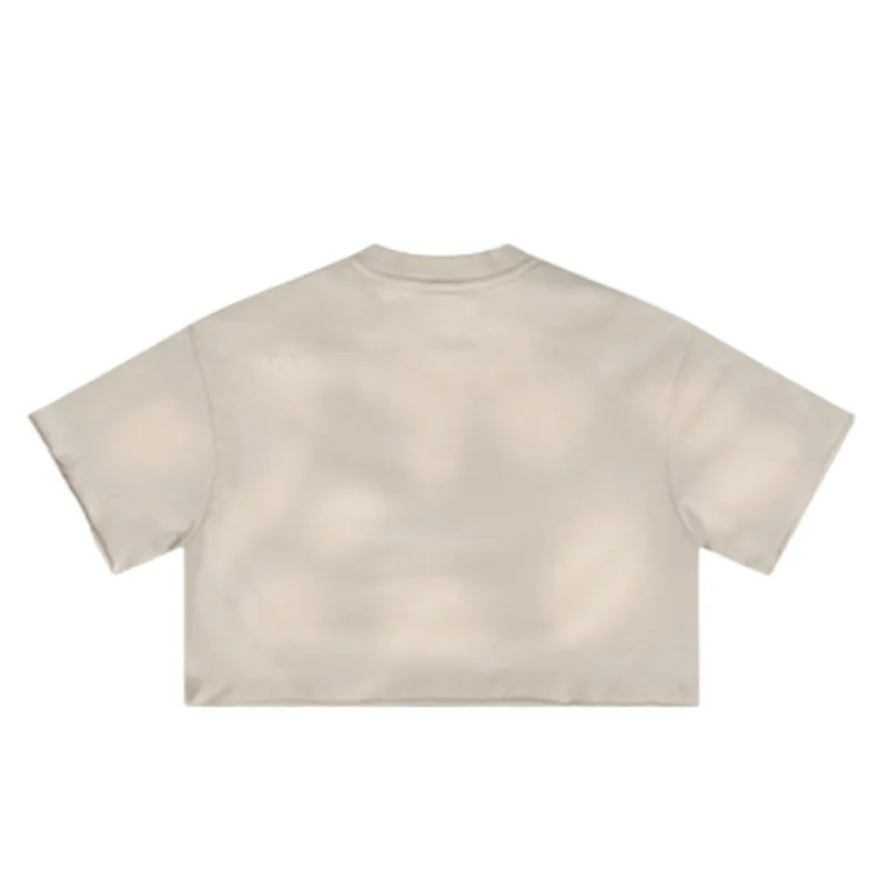 Fashionable Washed Cotton T Shirt-1