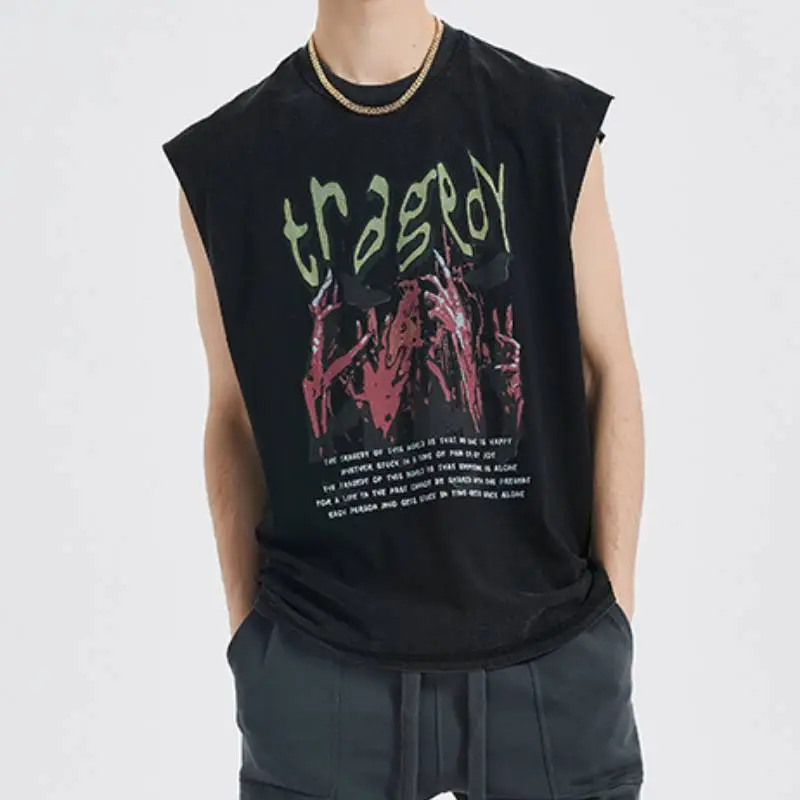 Distress Retro Vest-8