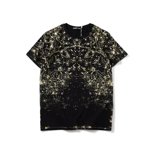 Constellation Starsky Printing Loose Short-sleeved T-shirt