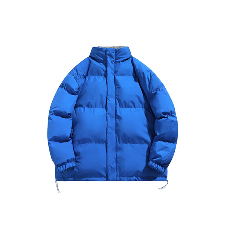 Simple Loose Corduroy Quilted Jacket-4