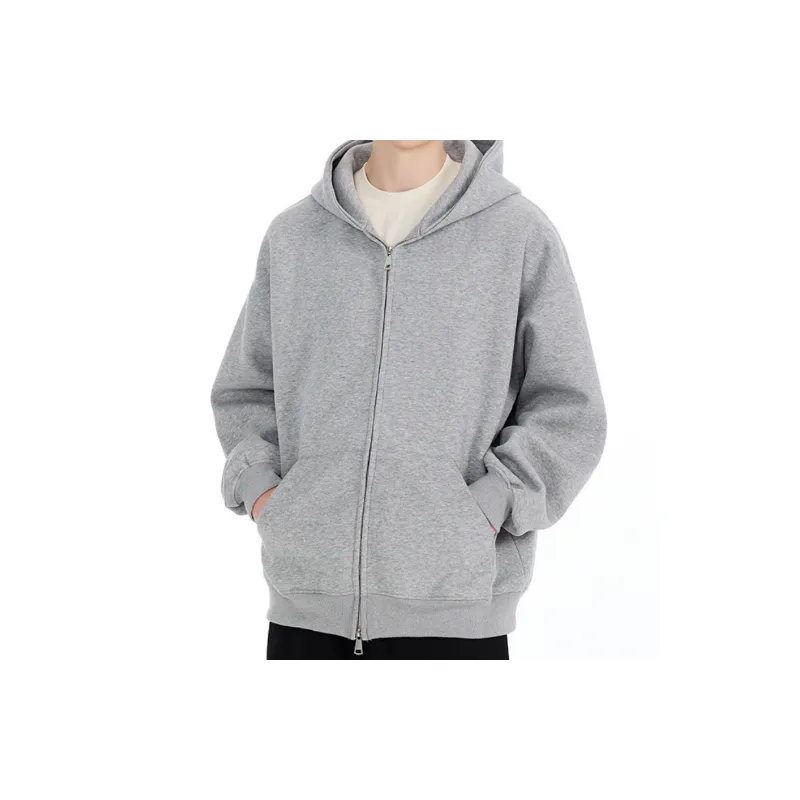 Casual Loose Polyester Hoodie-2