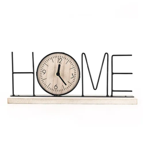 Fashionable Letter Desk Clock