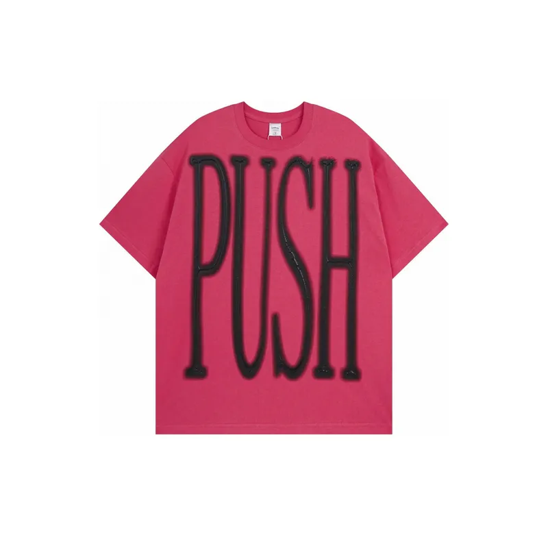 Trendy Loose Starched Print Tee-2