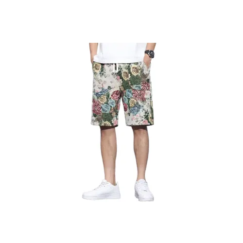 Fashionable Sporty Polyester Casual Shorts