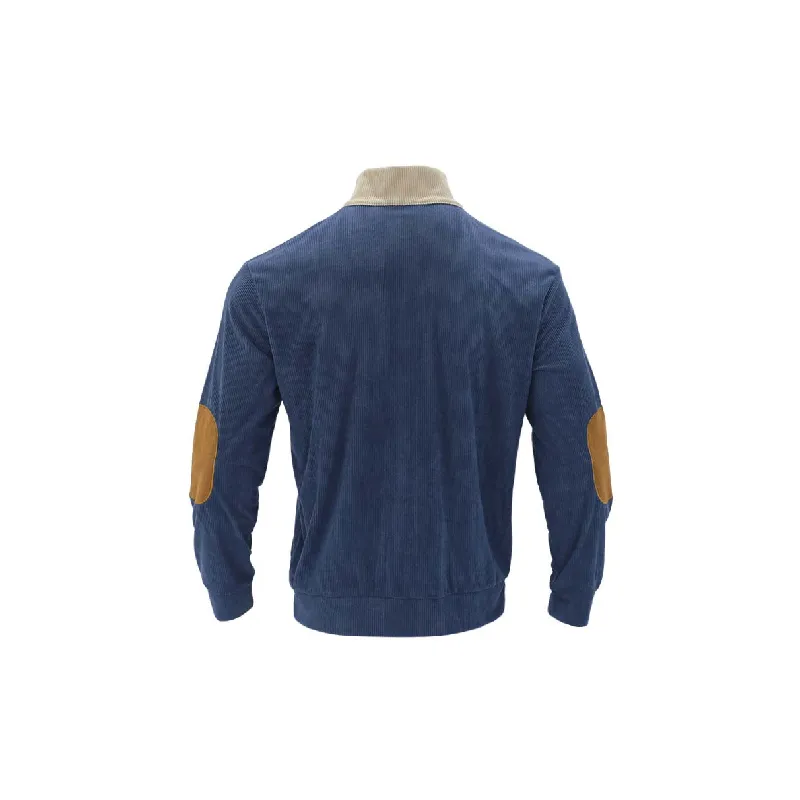 Casual Sports Corduroy Polo-7