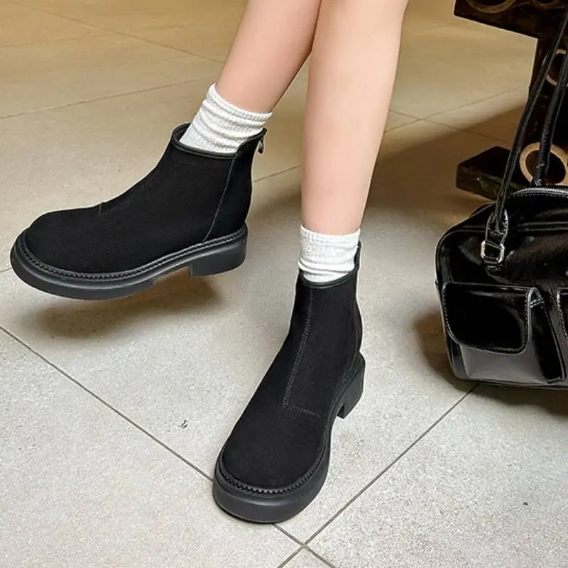 Simple Basics Ankle Boots-10