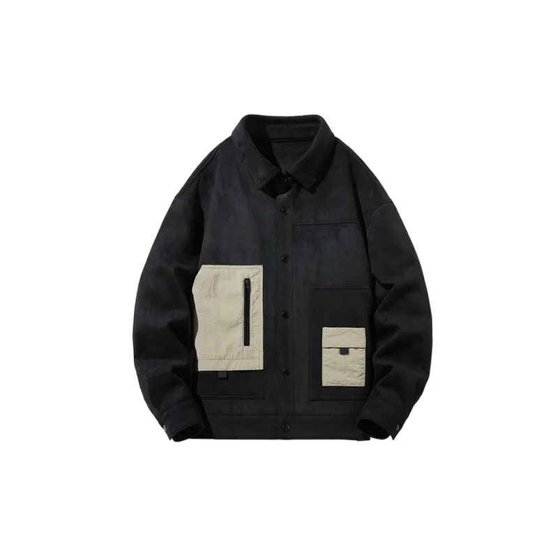Trendy Stitching Casual Jacket-6