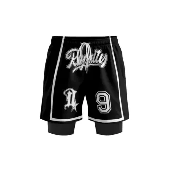 Casual Quick Drying Fake Two Piece Sports Pants