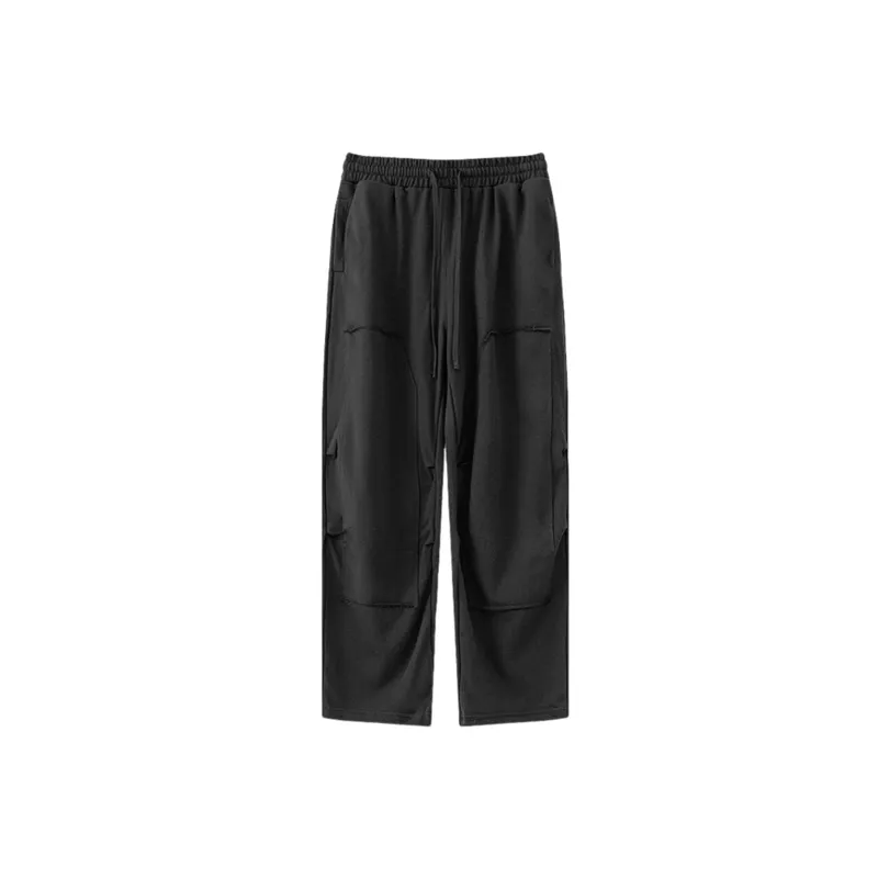 Loose Fashion Knit Sweatpants-6