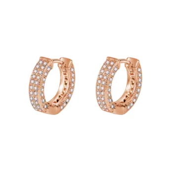 Fashionable Plain Ear Stud Women