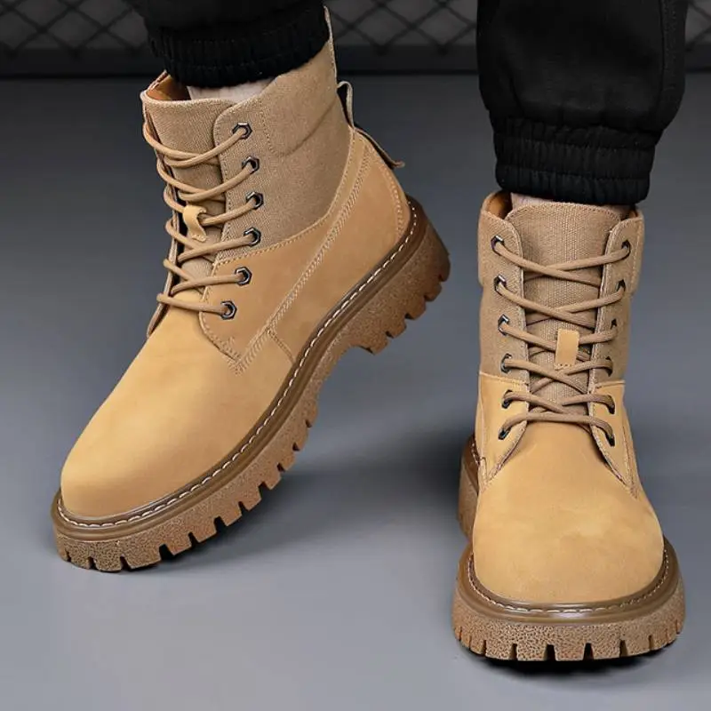 Retro Sporty Outdoor Boots-2