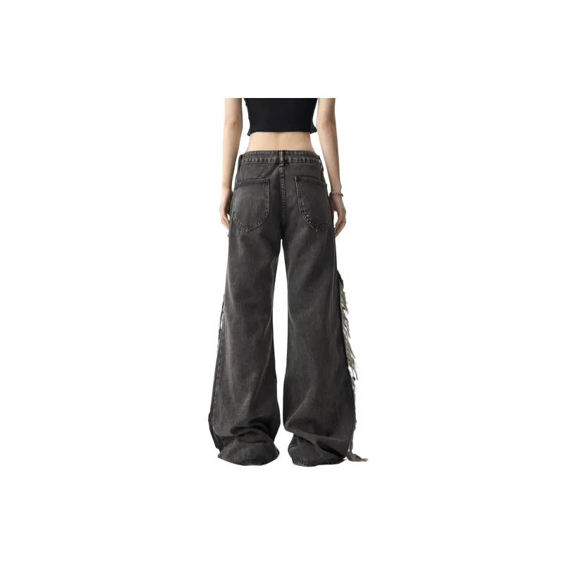 Fashionable Simple Jeans-1
