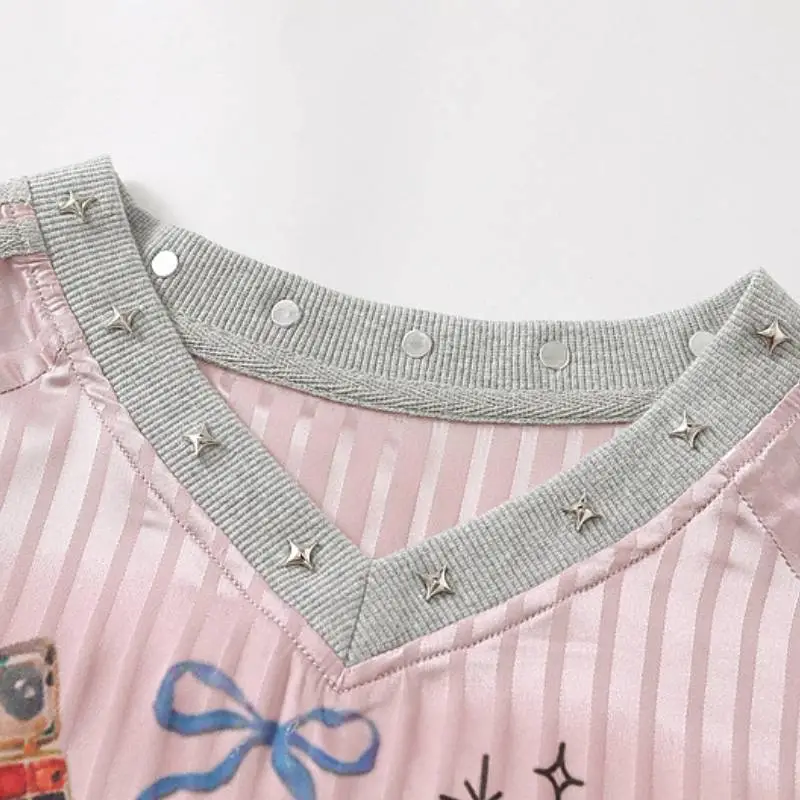 Sporty Long Sleeve T Shirt Women-4