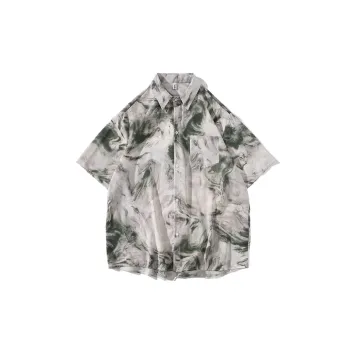 Casual Loose Acrylic Fibres Shirt