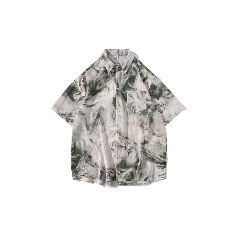 Casual Loose Acrylic Fibres Shirt-4