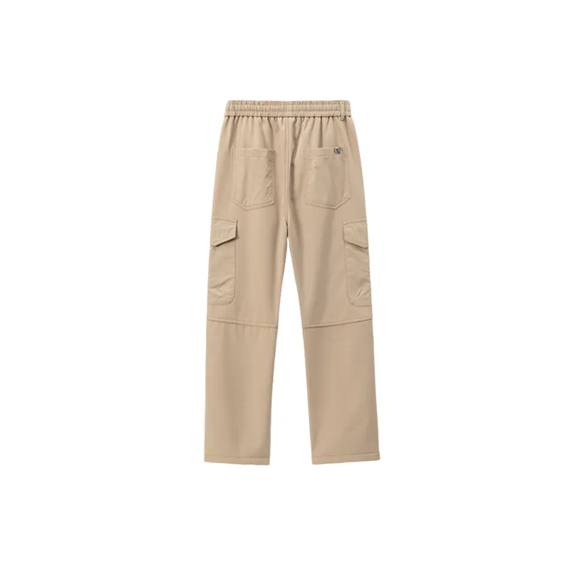 Cool Loose Blended Synthetic Fabrics Cargo Pants-1