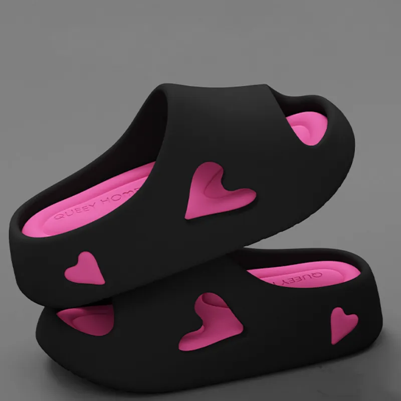 Casual Contrast Color Flip Flops-3