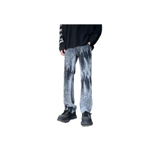 Gradient Slim Flared Pants