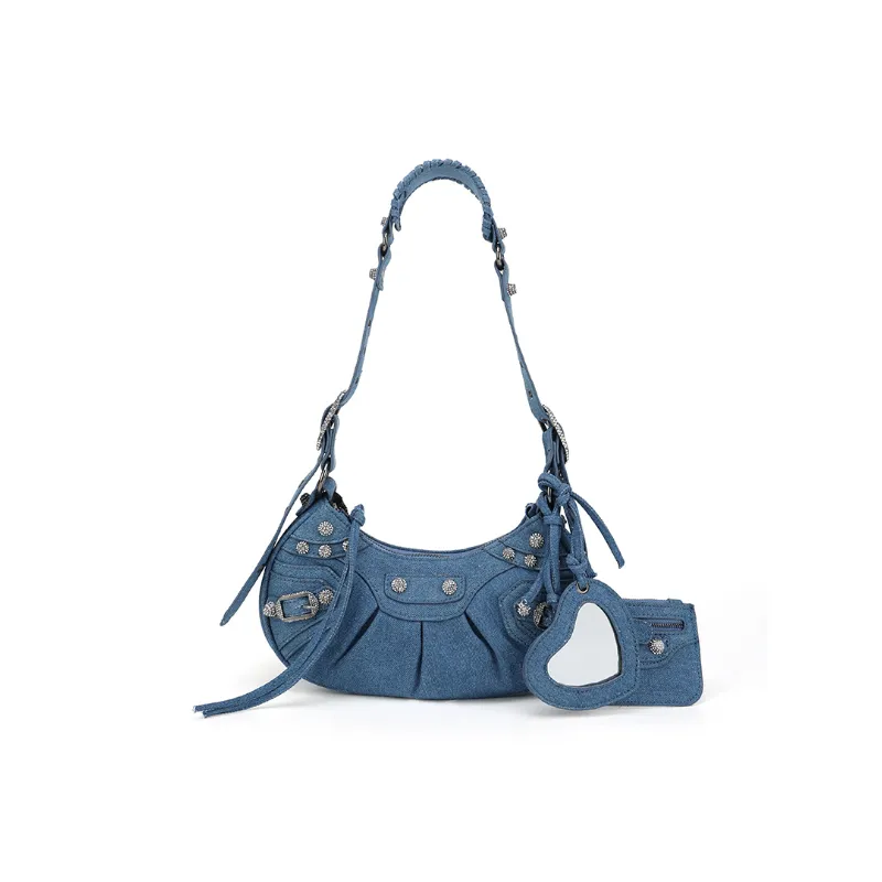 Fashion Zipper Glamorous Shoulder Bag-4