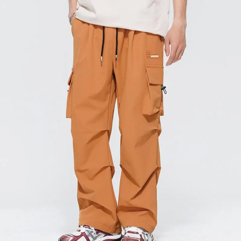 Loose Casual Cargo Pants-12