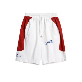 Clashing Color Splicing Sports Shorts