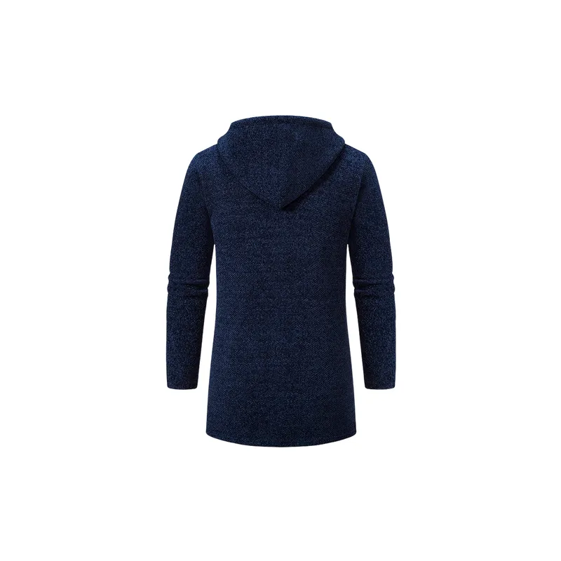 Simple Warm Blended Synthetic Fabrics Sweater-7