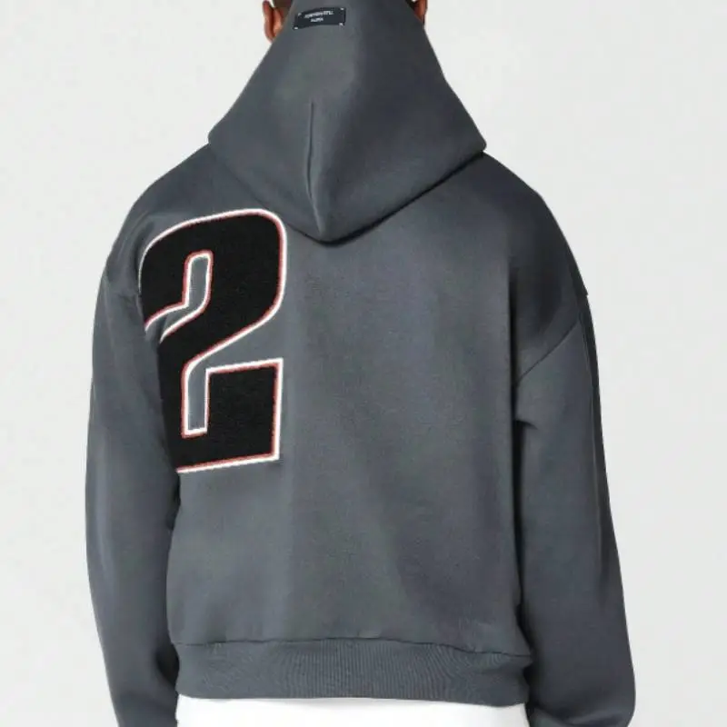 Fashion Loose Polyester Sweatshirt-6