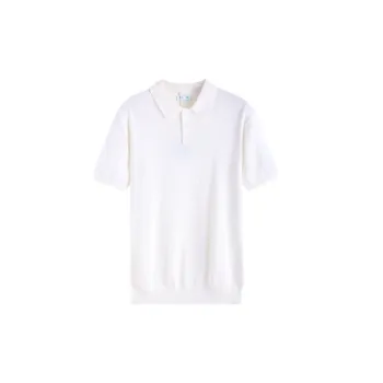 Casual Plain  Ice Silk Polo