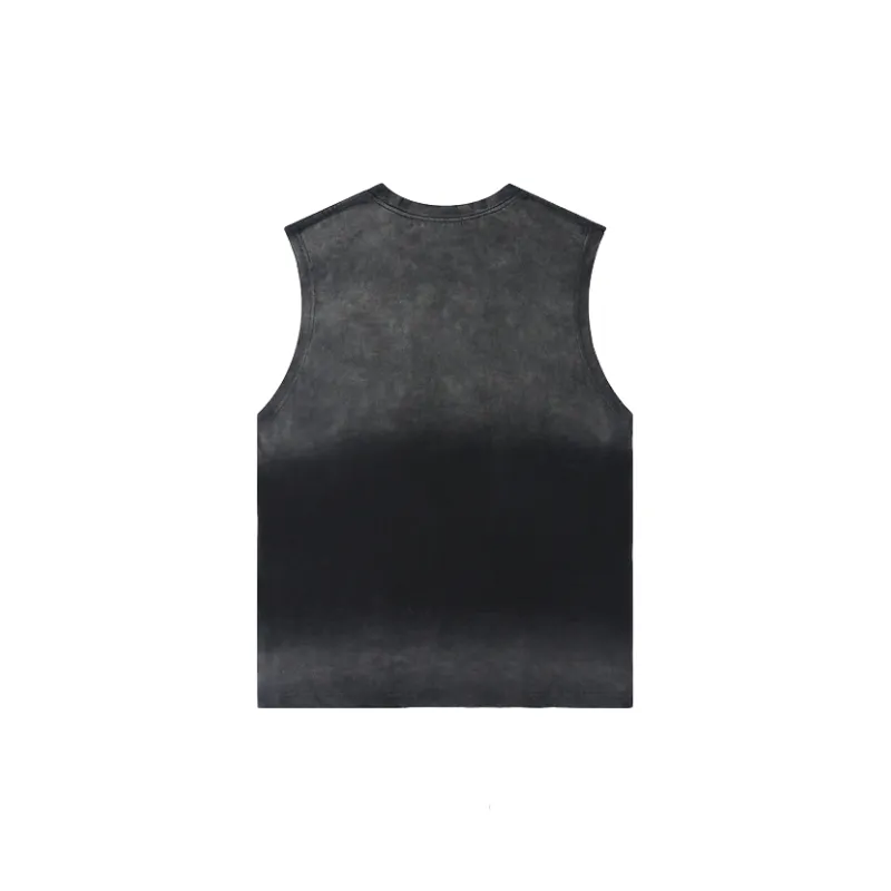 Street Loose 100% Cotton Vest-1