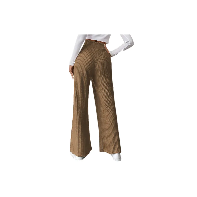 Casual Loose Polyester Sports Pants Women-1