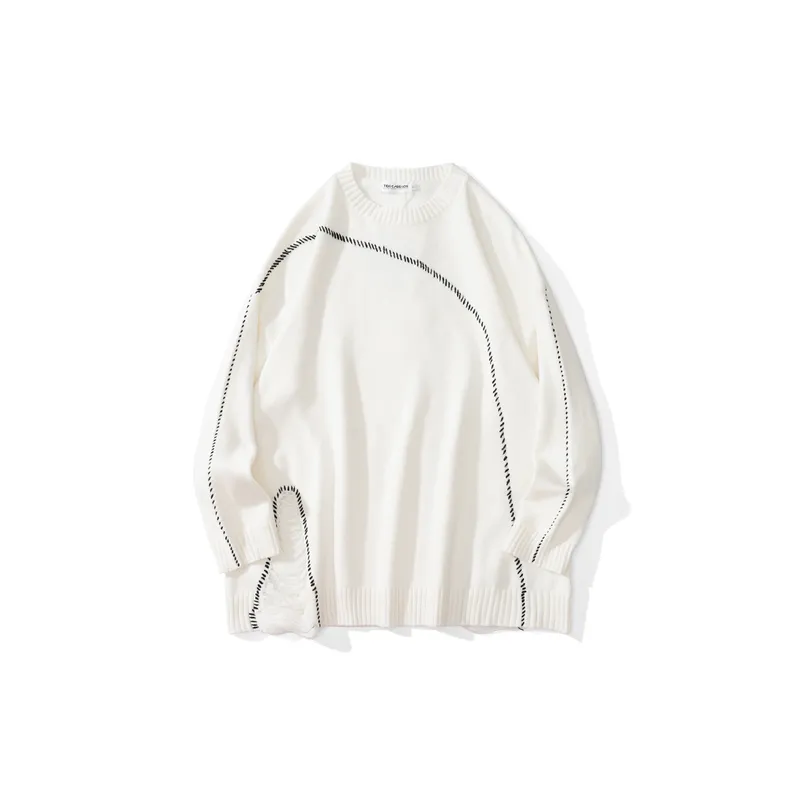 Design Sense High Street Hole New Sweater-0