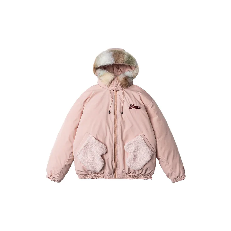 Casual Colorblock Quilted Jacket-6