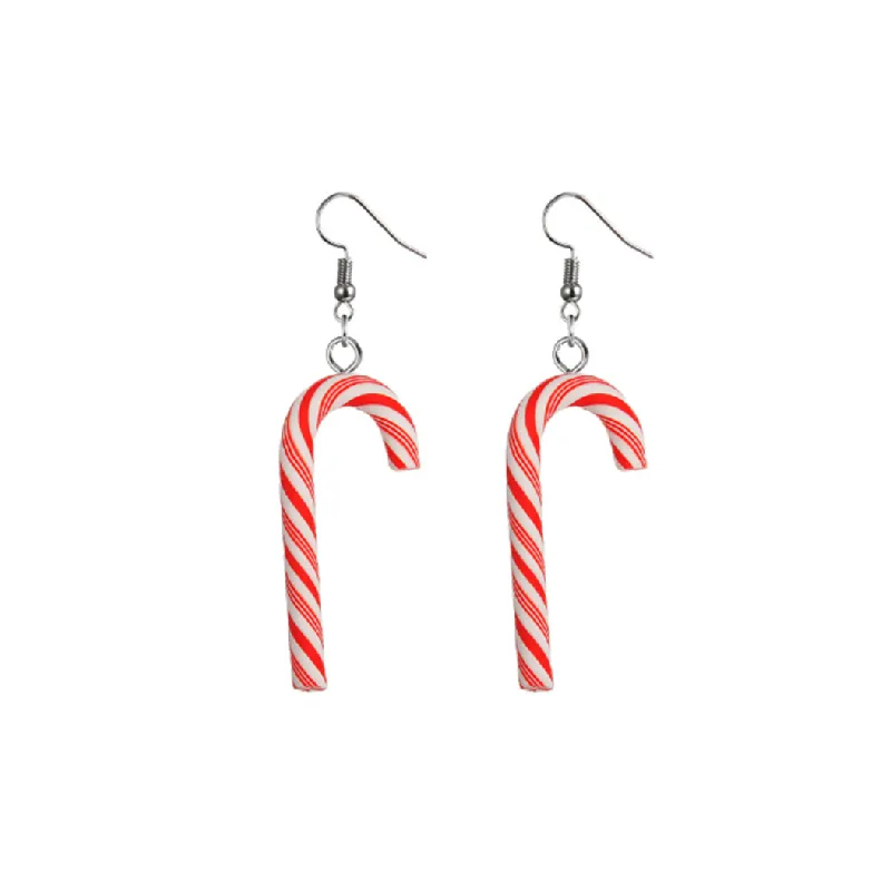 Fashionable Rainbow Stripe Earring-0