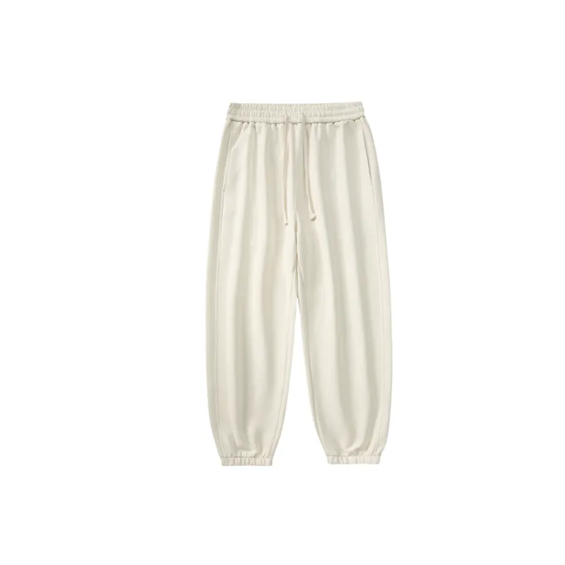 Casual Plain Blended Synthetic Fabrics Casual Pants-10