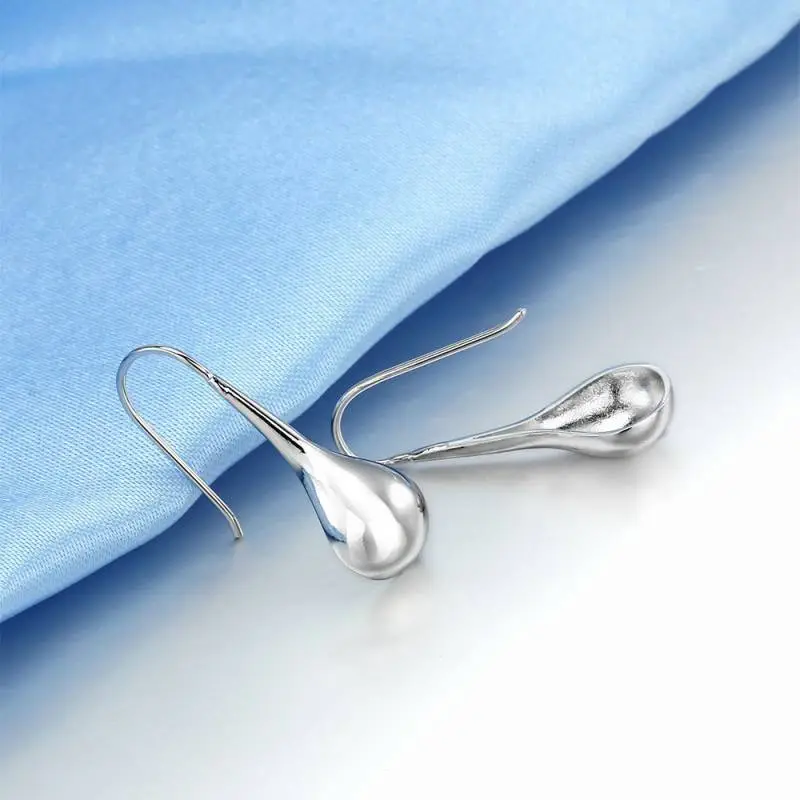 Fashionable Plain Ear Stud Women-3