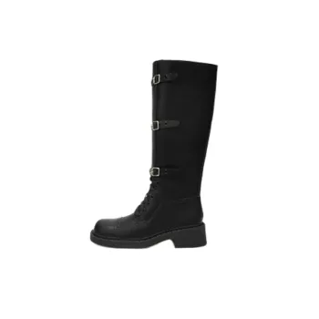 Basics Simple Knee High Boots
