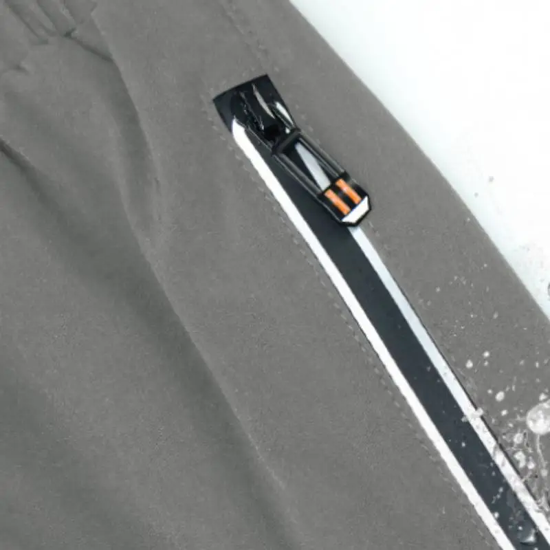 Fashionable Loose Nylon Sports Pants-3