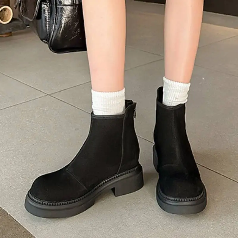 Simple Basics Ankle Boots-9
